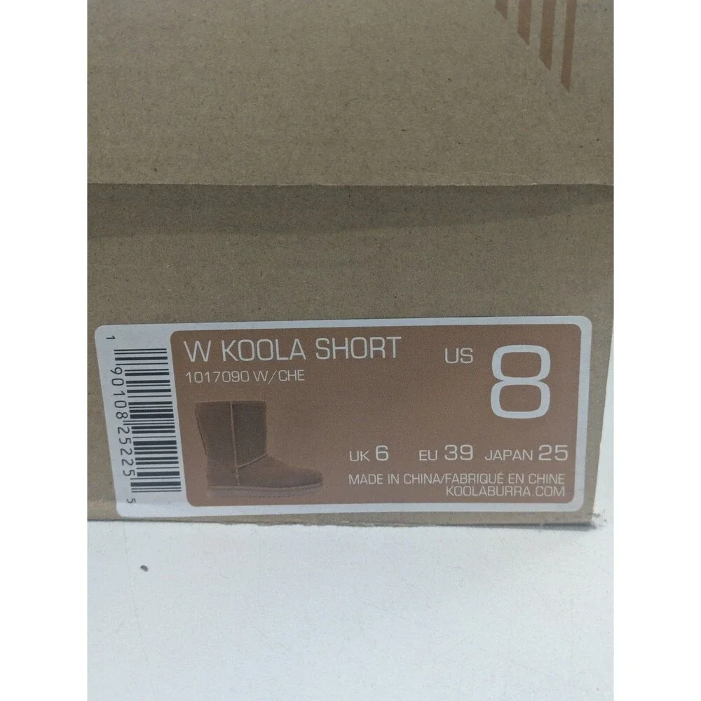UGG Koolaburra Women’s W Koola Short Chestnut Suede Boots Size 8 - Picture 8 of 8
